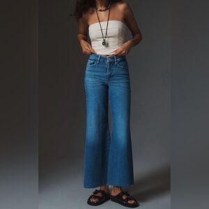 Frame Denim Cropped Le Palazzo Jeans